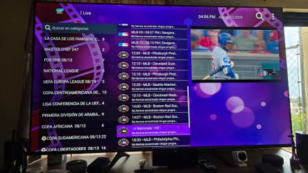 TV Channels  For Roku firestick, Tv android, Teléfonos Y Tablets Platforma Llena De TV Sports Sports Channels Todos Los Deportes, Movies, Series