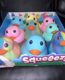 Squeeezy Squishy Duck Toys