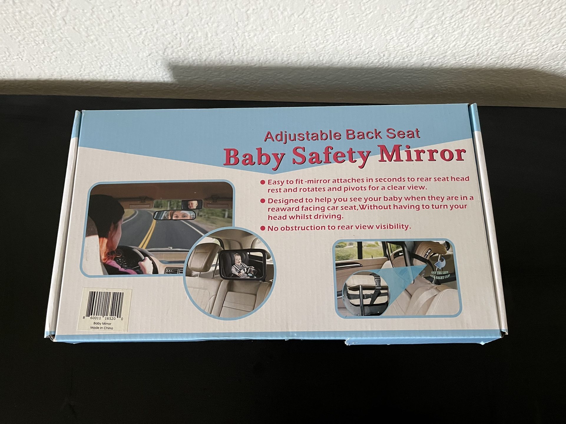 Backseat Baby Safety Mirror