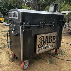 🔥 Summer Sale $4,000 | Master Chest Santa Maria Grill & Smoker Hybrid | Handcrafted BBQ Pit