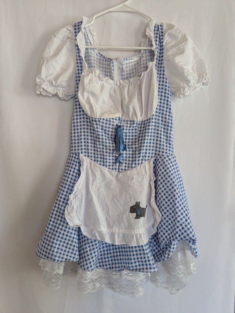 Sz Medium Women's German Beer Oktoberfest Skirt Dress Halloween Costume St Pauli's Girl Maid Dorothy Wizard Of Oz Sexy Stein Czech Party Octoberfest