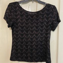Jessica Howard women’s sparkly top Sz 8
