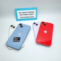 Apple iPhone 14 Plus - $25 Down To Take Home In Payments - NO CREDIT NEEDED