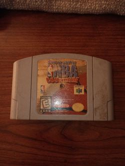 NBA COURTSIDE Nintendo 64 game