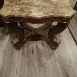 Marble Antique Side Coffee Table 