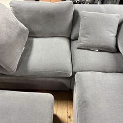 Grey Color Sectional Couch 