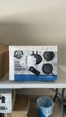 6-Piece Pre-Seasoned Cast Iron Starter Kit