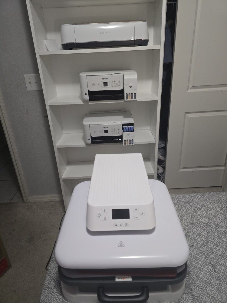 Bundle 2 Sublimation Printer, Cricut Maker, Heat Press
