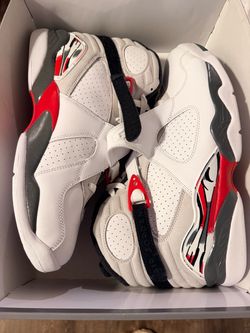 Jordan 8 white true red DS