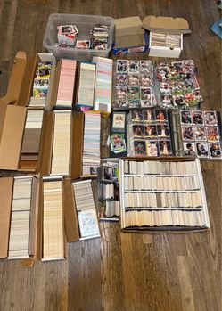 Lot of 10k + Sports Cards Basketball, Baseball, Football 80’s til Now