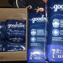 >>Goodnites<< 

Training Night Underwear / pull- ups 
