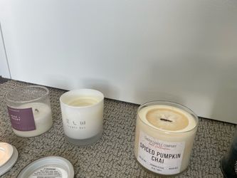 Scented Candle collection including 3 brand new