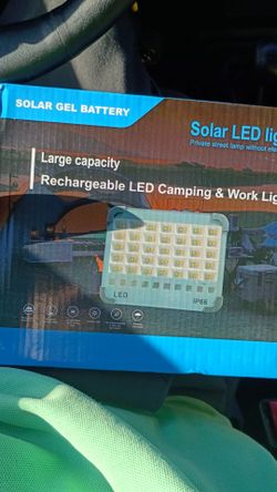 Brand new in box LED solar light