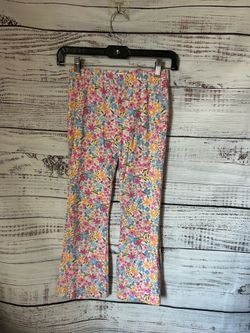 Girls floral flare legging from between size 8