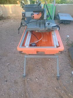 Rigid tile saw