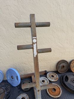 Weight Plate Storage Rack / Weight Tree