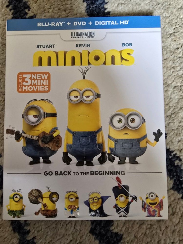 Minions Movie Blu-ray