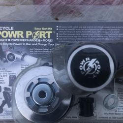 Bicycle Power port - Uses Bicycle Power To Charge Electronics 