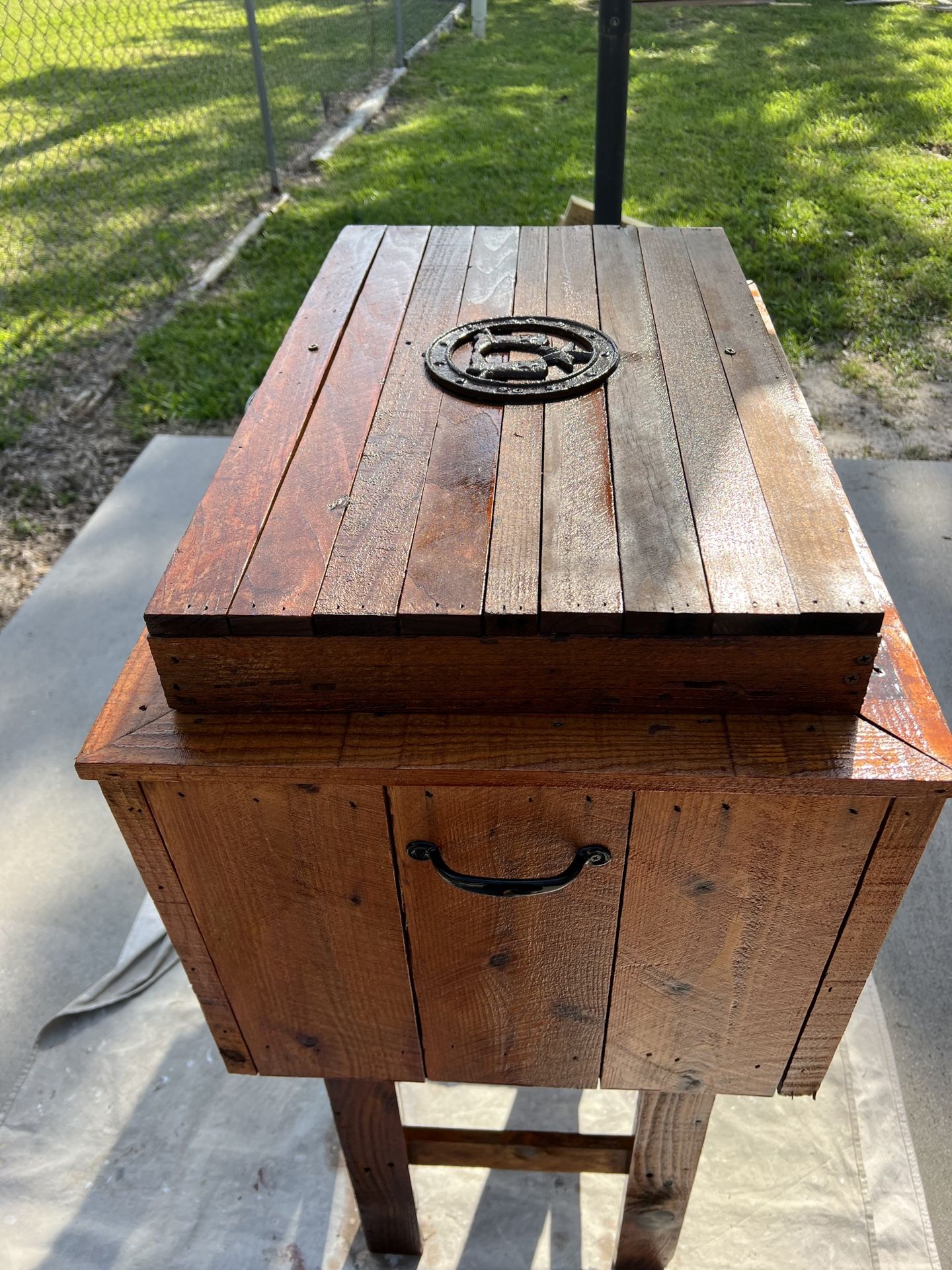 Dallas Cowboys & Houston Texans rustic ice chest for Sale in Humble, TX -  OfferUp