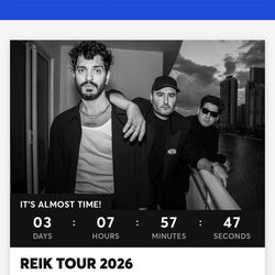 Concert Tickets Reik Kia Forum April 10, 2026