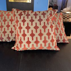 Three Beautiful ZGallerie decorative Pillows