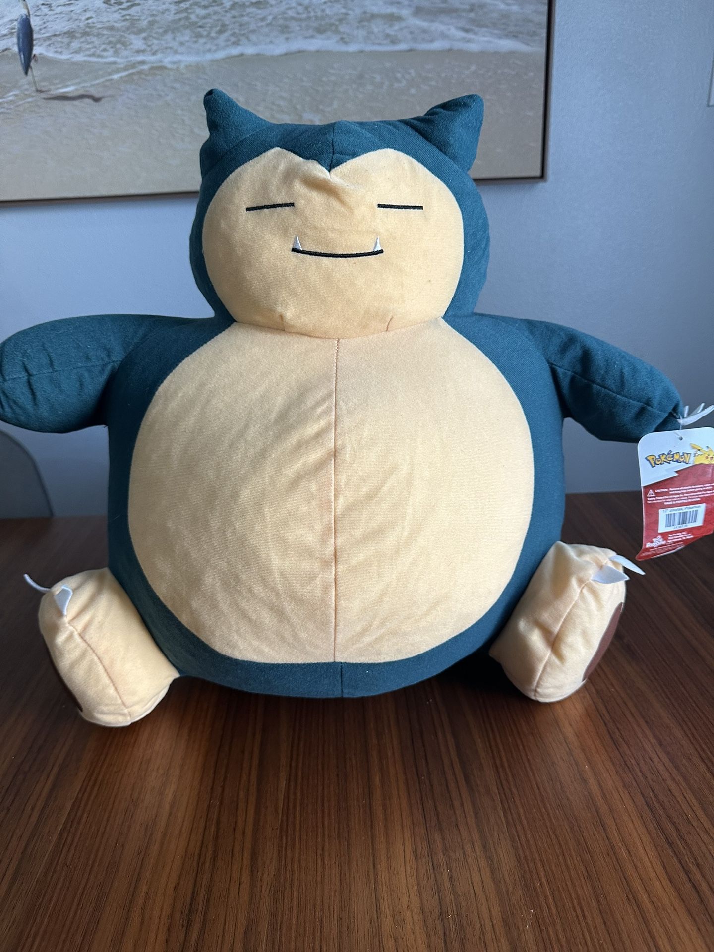 Snorlax 17 Plushie from Six Flags