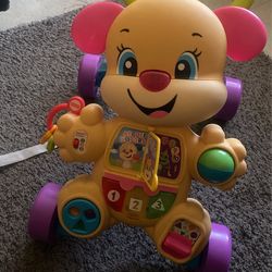 Fisher-Price Laugh & Learn Smart Stages Learn with Sis Walker Baby & Toddler Educational Toy