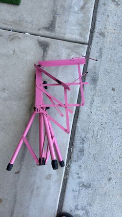 Pink music stand