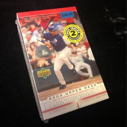 2002 Upper Deck 14 Pack Blaster Pack sealed