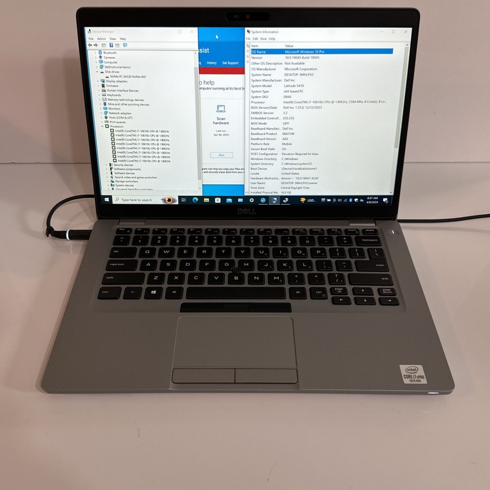 Great Deal Dell Latitude 5410 i7-10th Gen 16GB RAM 256GB SSD