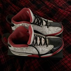 Air Jordan Dub Zeros Black,white,red 8.5