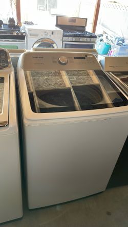 WHITE SAMSUNG TOP LOAD WASHER!!!