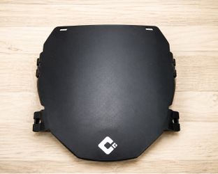 SUPER73 Front Number Plate – Black - ODI MotoCutz style