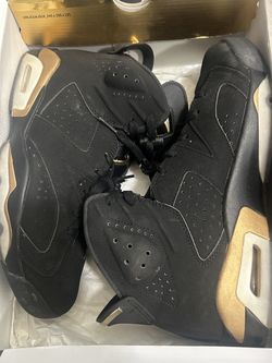Air Jordan 5 black and gold