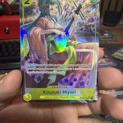 Kouzuki Hiyori (Alternate Art) - Wings of the Captain (OP06)