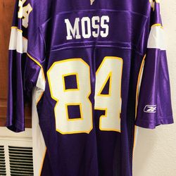 Vintage Randy Moss Vikings Reebok Authentic On-field Jersey XL