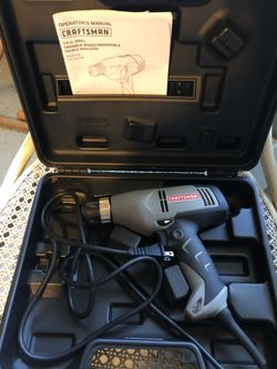 Like new craftsman drill