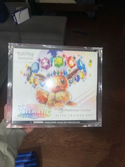 Prismatic Evolutions Pokemon Center Elite Trainer Box