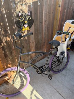 Cruiser Bike with Child Rear Seat