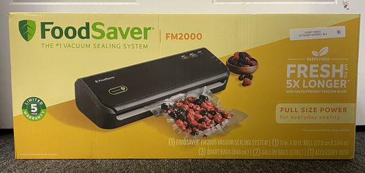 Food Saver Manual Operation Vacuum Sealing System FM2000