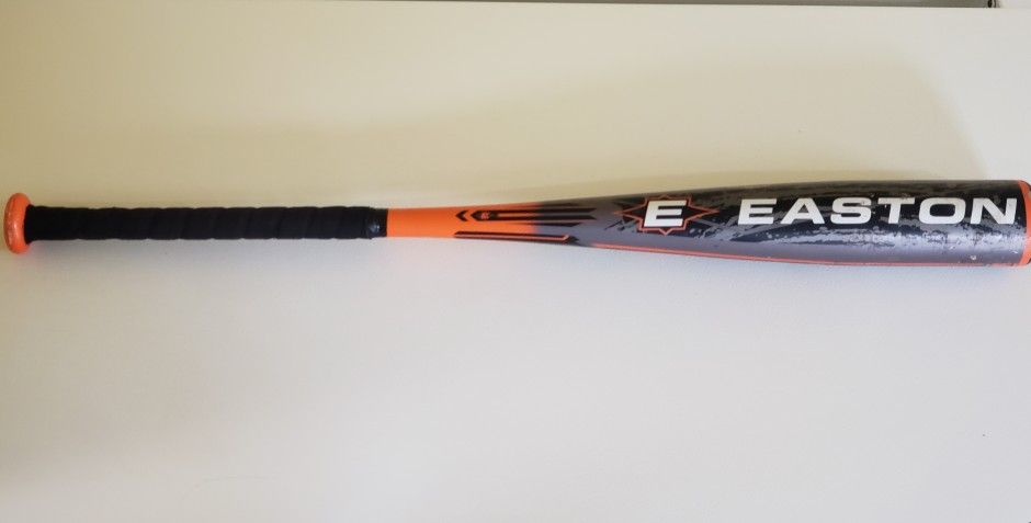EASTON Typhoon BK610A Adult Baseball Bat (31in/28oz) Gray/Orange