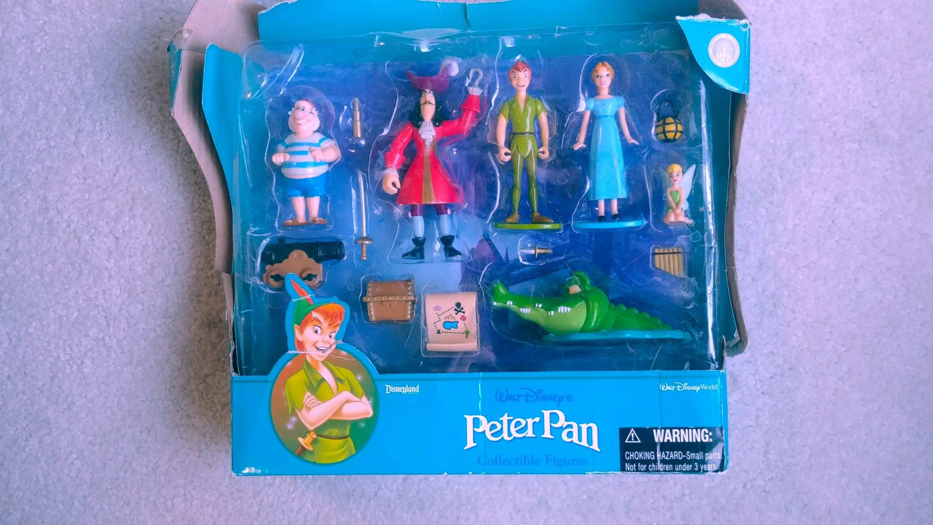 Peter Pan Collectible Figures toys or cake toppers