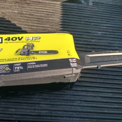 40v hp Ryobi 18inch Chainsaw(Battery And Charger)