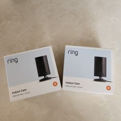 Ring Stick Up Cams. New Black 