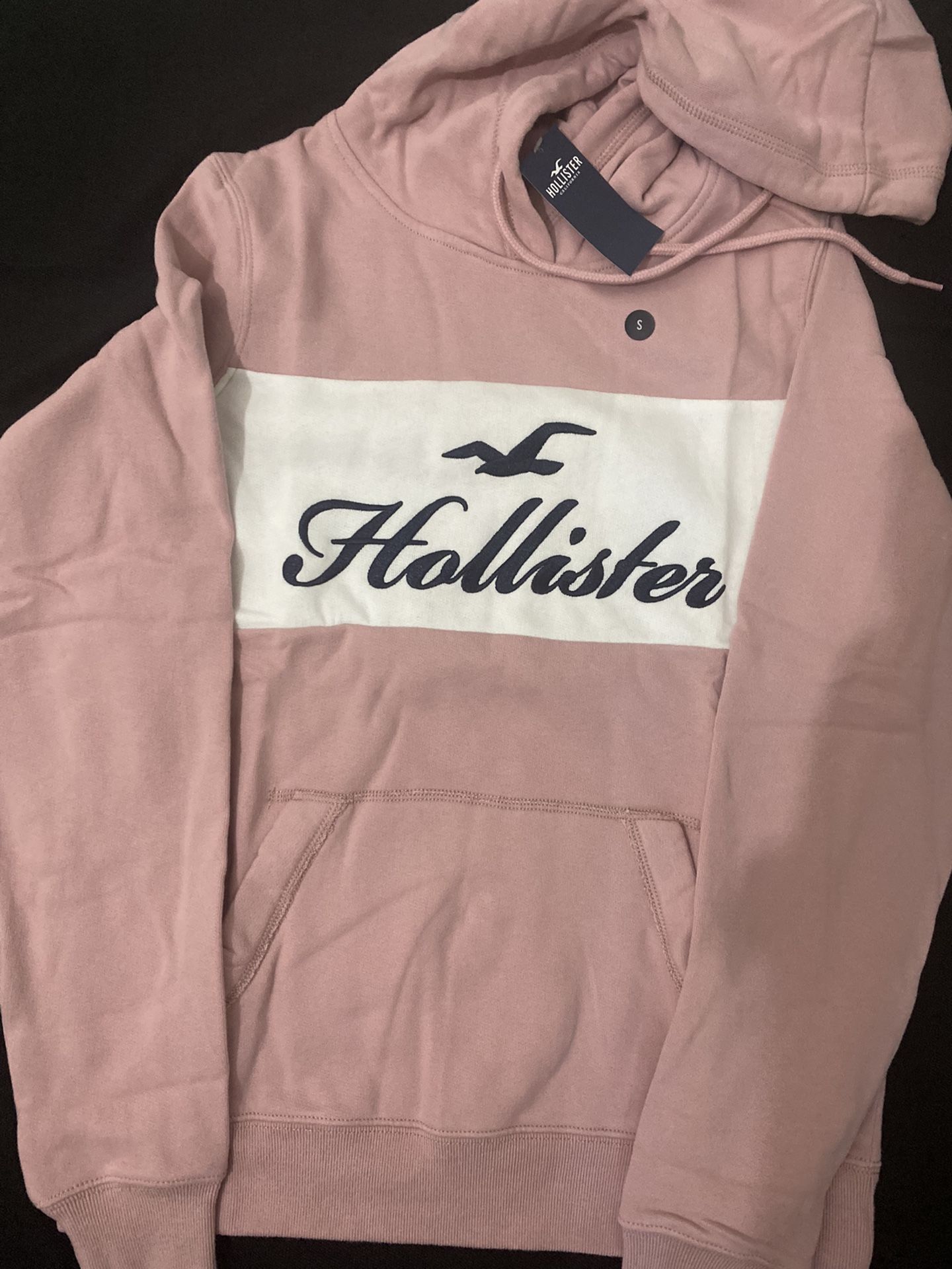 Hollister hoodie pink