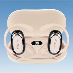 (WHOLESALE LOT OF 100 BRAND NEW UNITS) Exsulity K118 Language Translation Earbuds 144 language Translator Beige ($3.00 Each)