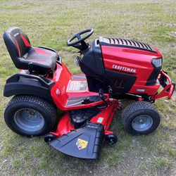 CRAFTSMAN T3200 Turn Tight 54-in 24-HP V-twin Gas Riding Lawn Mower Model #CMXGRAM211303 $3200 Plus tax at Lowe's New never used comes with Mulch kid