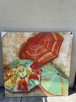 Canvas picture 39 1/2 X 39 1/2