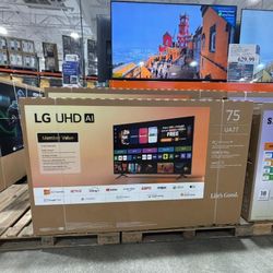 75ua7700 75” lg smart 4k led uhd tv 