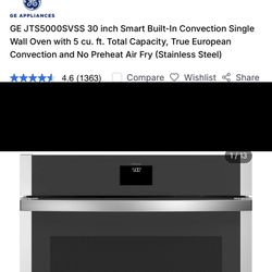 $550 OBO GE Smart Oven. 